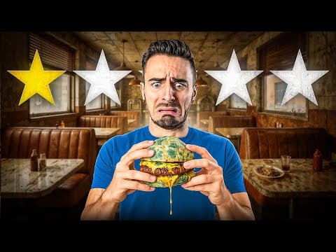 Eating At The Worst Reviewed Restaurant In America
