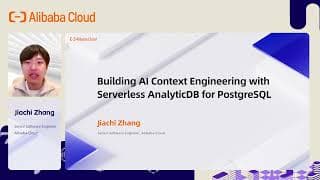The Serverless Odyssey | Building Ai Context Engineering With Serverless Analyticdb For Postgresql