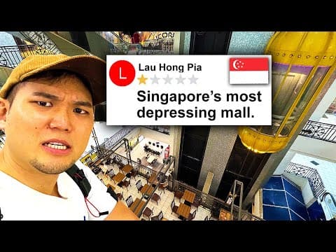 I Visit Singapore's Most Depressing Mall