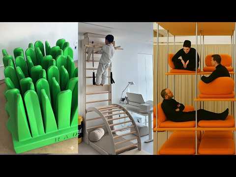 Innovative Small Apartment Designs Space - Saving Furniture & Smart Home Innovation