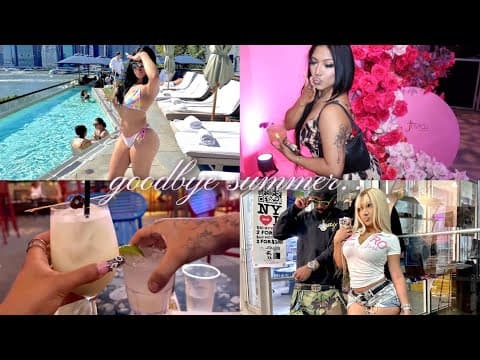 Saying Goodbye To Summer In Nyc.. Rooftops, Events, Date Nights 🥂