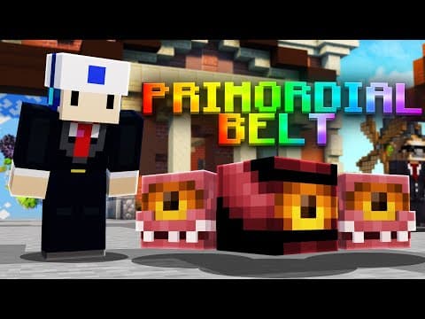 The Ironman Primordial Belt (hypixel Skyblock Ironman)
