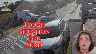 Delivery Driver Must Think Fast To Protect Himself From Carjackers