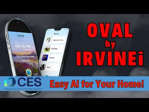 Oval From Irvinei: The Easy Way To Ai Enable Your Home!