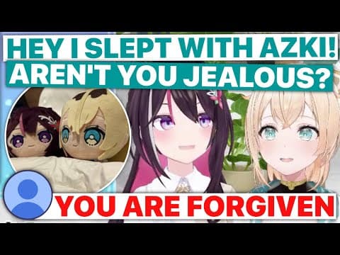 Iroha Tries To Taunt Azki's Fans But She's Just Cute (iroha, Azki / Hololive) [eng Subs]
