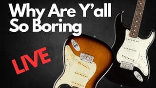 Why Are Guitar Players So Boring