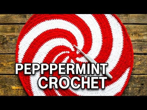 Start Here: Part 1 Of The Spectacular Peppermint Christmas Blanket 🎄