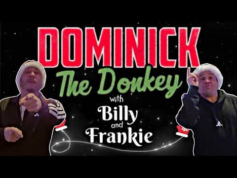 Merry Christmas!!!! A Dominick The Donkey Miracle W/ Billy And Frankie!!!