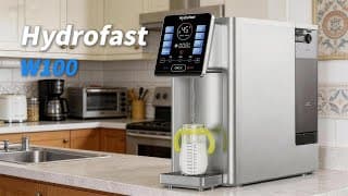 Stop Waiting For Your Kettle! 3s Instant Hot Water: Hydrofast W100 Smart Purifier Review