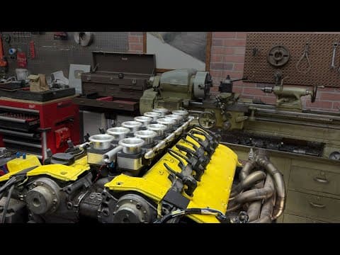 I Built Another V12 Itb Intake...