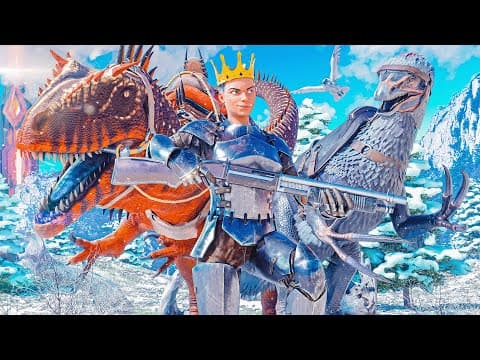 I Claimed A Broken Crouch Cave On Ark's Biggest Server