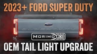2023+ Ford Super Duty Morimoto Xb Tail Lights | Full Install & Review