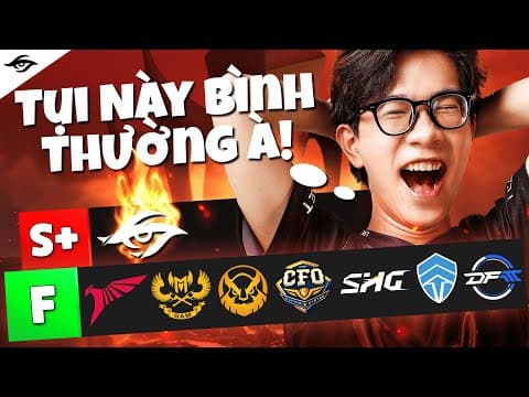 Tier List Lcp 2025 | Secret Whales | Lcp Season Kick Off 2025