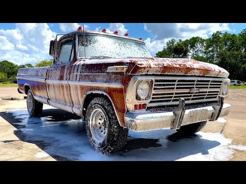 First Wash | 1969 Ford F100 Ranger