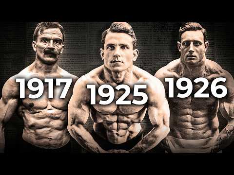 The Most Jacked Men Before Steroids Existed