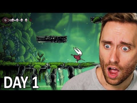 Speedrunner Plays Hollow Knight Silksong Day 1