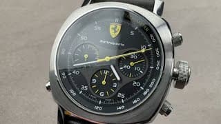 Panerai Ferrari Scuderia Rattrapante Fer00010 Panerai Watch Review