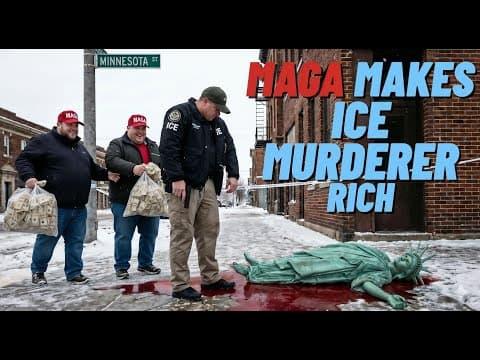 Maga Makes Ice Murderer Rich/nato Eyes War With America Over Greenland/iran Revolts Againt Regime