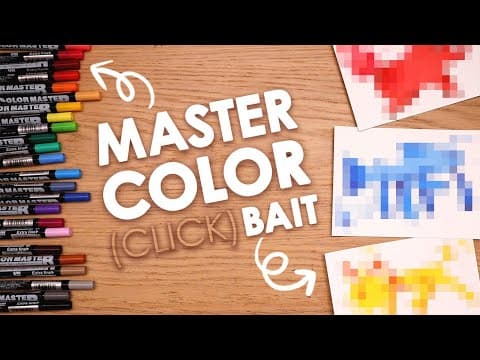 Trying Japanese Art Supplies - "color Master" Markers