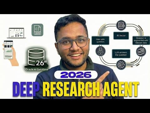 I Built This Deep Research Agent In 15 Minutes In 2026