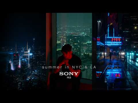 How I Fell In Love With New York [sony Fx3 Cinematic Vlog]