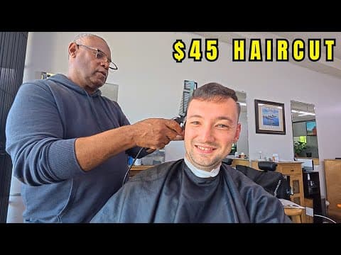 $45 Haircut & Shave In Los Angeles, Usa 🇺🇸