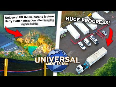 Universal Studios Uk Huge Update & Harry Potter Ride??