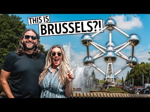 One Day In Brussels, Belgium - Travel Vlog | Top Things To Do, See, & Eat In The Capital Of Europe!