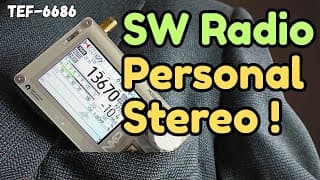 The Worlds Smallest Tef Shortwave Radio That Fits In Your Pocket.