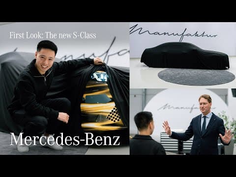 The New S-class: Exclusive First Look With Ceo Ola Källenius