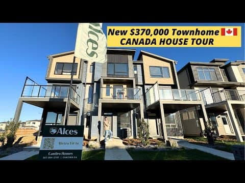Canada House Tour| New $370,000 House In Canada| Life In Canada|house In Edmonton, Ab