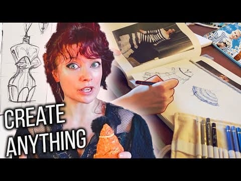 How To Start Your Creative Journey (+ Drawing A Couture-inspired Summer Wardrobe)