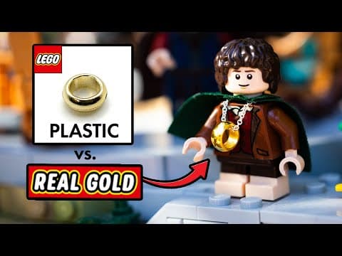 Turning A Lego Into Real Gold!