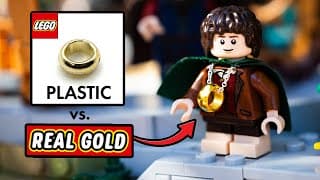 Turning A Lego Into Real Gold!