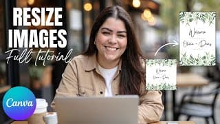 How To Resize An Image In Canva | Canva Tutorial 2026