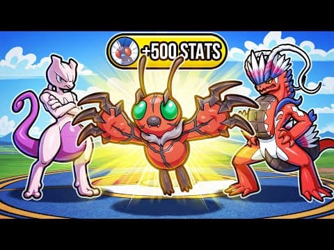 Choose Your Starter, But They Gain Legendary Stats!