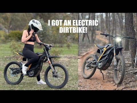 I Got An Electric Dirtbike! 79bike Falcon Pro!