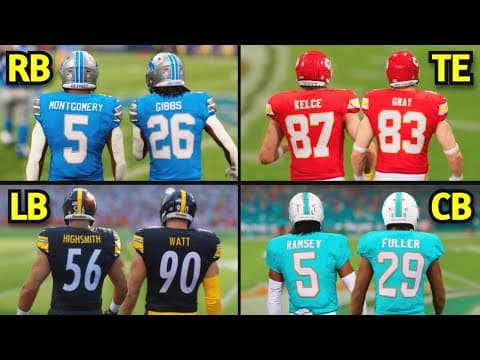 Could The Best Position Groups Combine And Win The Superbowl?