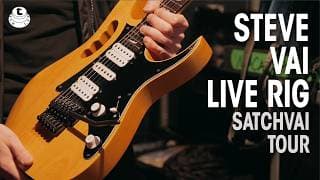 Steve Vai Live Rig | Satchvai Tour 2025