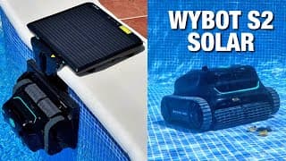 Wybot S2 Solar - The Pool Robot Cleaner That You Don't Have To Charge!