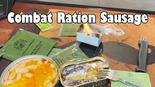 Combat Ration From Spain Sausage (also Adam And Eve)