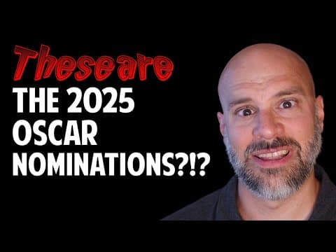 How Badly Do The 2025 Oscar Nominations Suck?