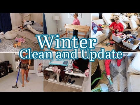 Winter Cleaning Motivation / Winter Home Updates / Cleaning Before The Holidays