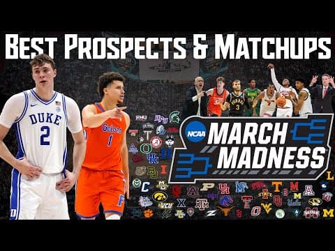 The Best Prospects In Every Region & Upset Picks | 2025 March Madness