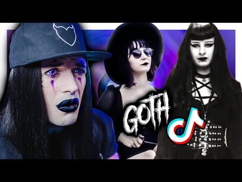 Goth Reacts To Some Goth Tiktoks (rants)