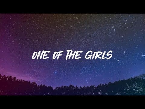 The Weeknd - One Of The Girls (with Jennie, Lily Rose Depp) (lyrics)