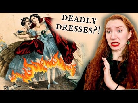 Victorian Era skirt Fires : Just Dangerous Fashion, Or A Bigger Tragic History?