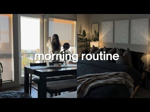 Cozy (almost) Fall Morning Routine 🍂🍁