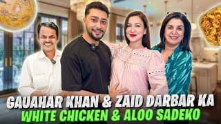 Gauahar Khan & Zaid Darbar Ke Saath Home Tour, Cooking Masti & Dilip Ka Gym Fun! @farahkhank