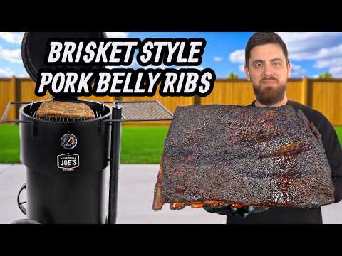 Smoking Pork Belly Ribs Like A Brisket
